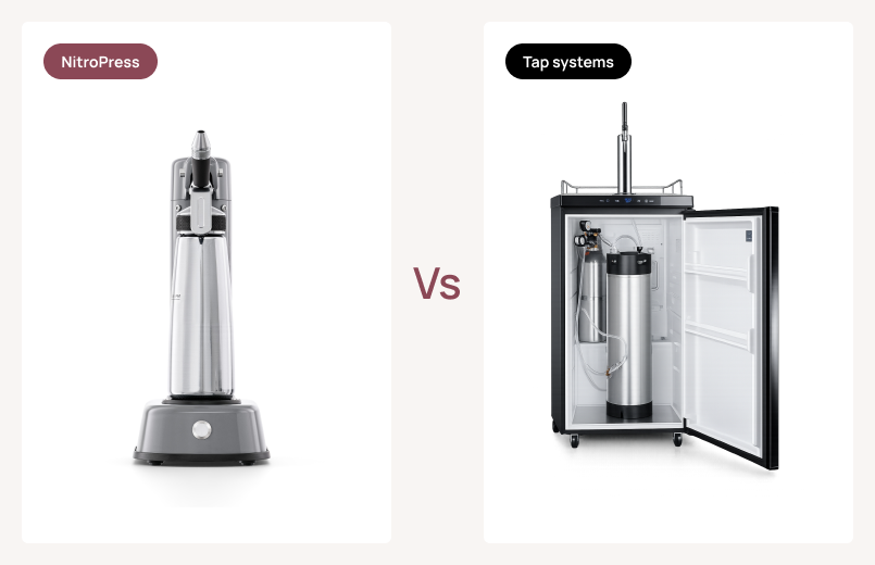 NitroPress vs Tap Systems: Which Is Better for Home?